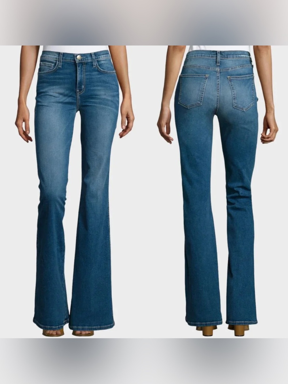 Current Elliott Current/Elliott The Girl Crush Flared Jeans in Dustbowl